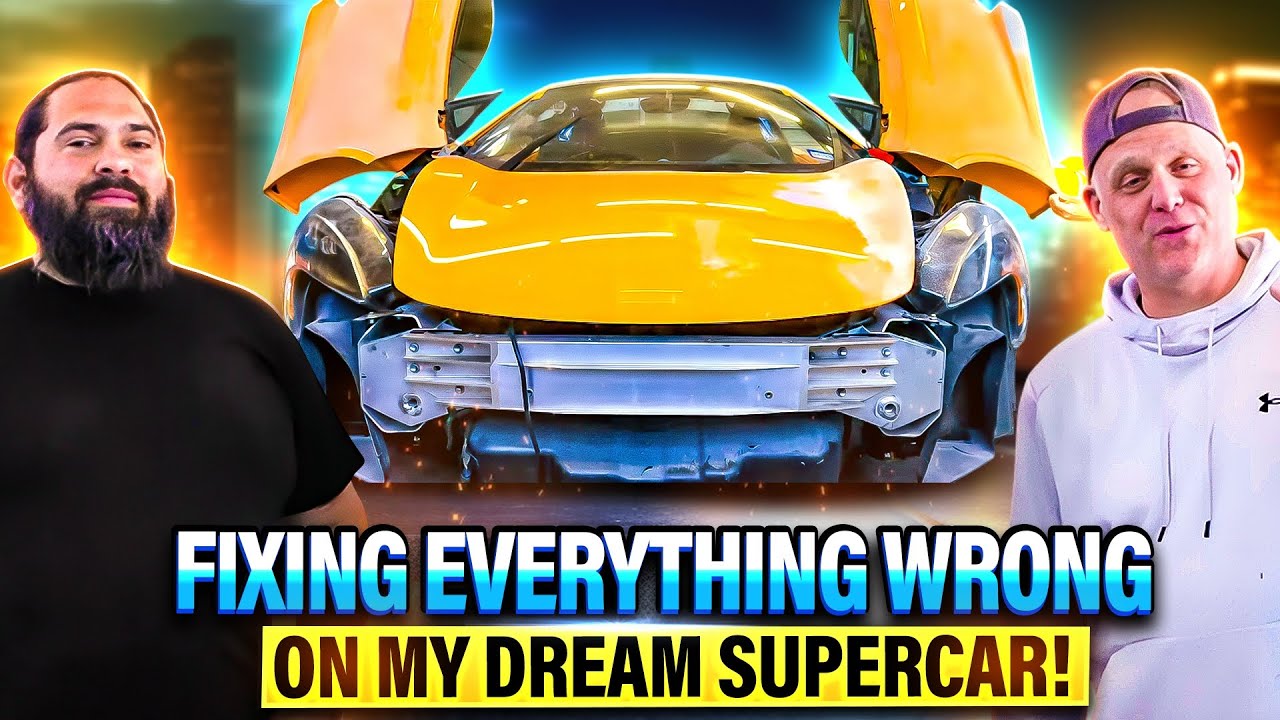 FIXING EVERYTHING WRONG ON MY DREAM SUPERCAR!