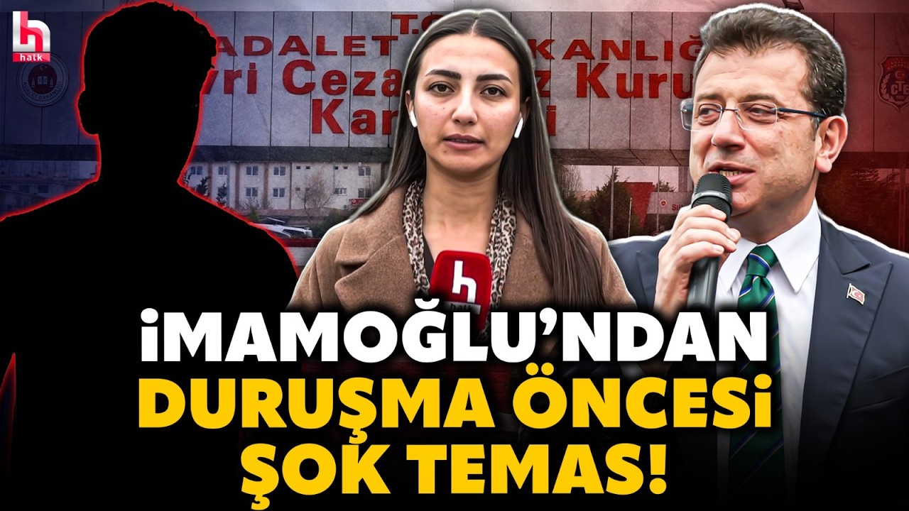 DURUŞMA &Ouml;NCESİ ŞOK TEMAS! İmamoğlu &ouml;yle bir hamle yaptı ki! Halk TV Muhabiri Gamze Altunay aktardı!