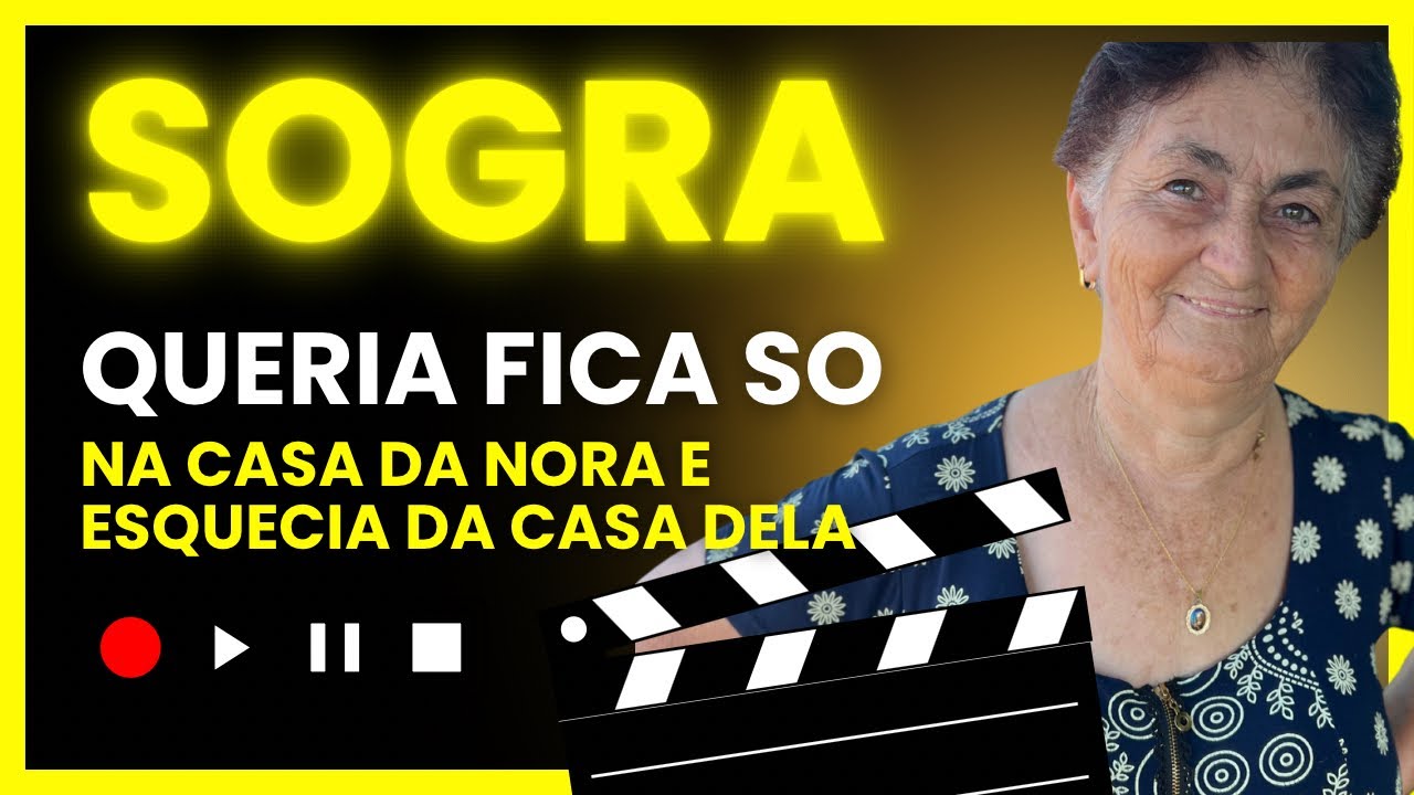 Ela tinha a casa dela mas ficava mais na casa da nora do que na dela