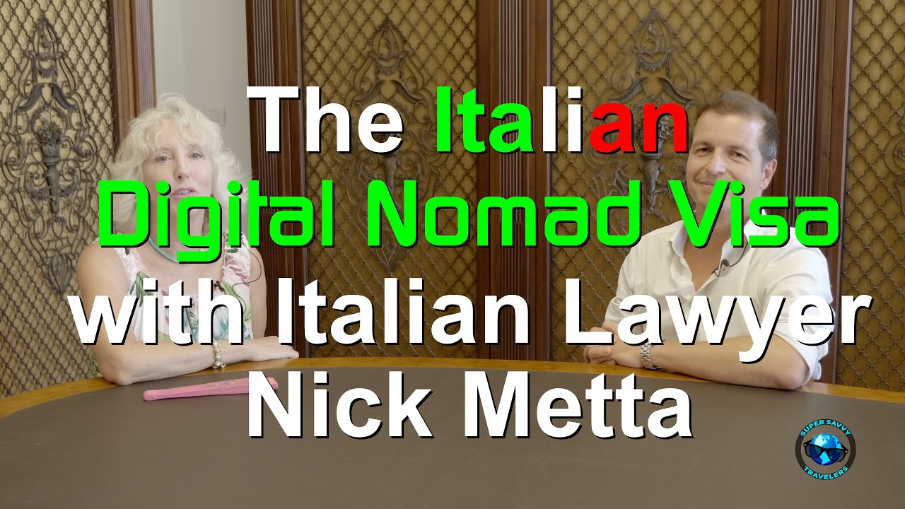 The Italian Digital Nomad Visa with Italian Lawyer Nick Metta