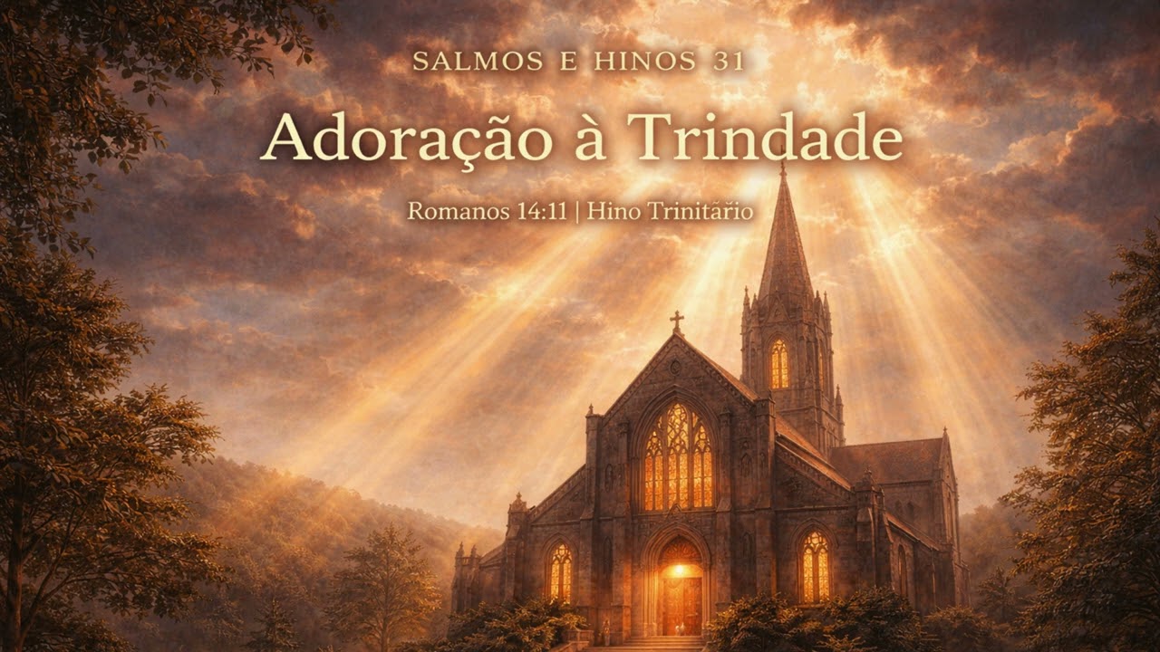Salmos e Hinos 31 – Adoração à Trindade | Romanos 14:11 | Hino Trinitário
