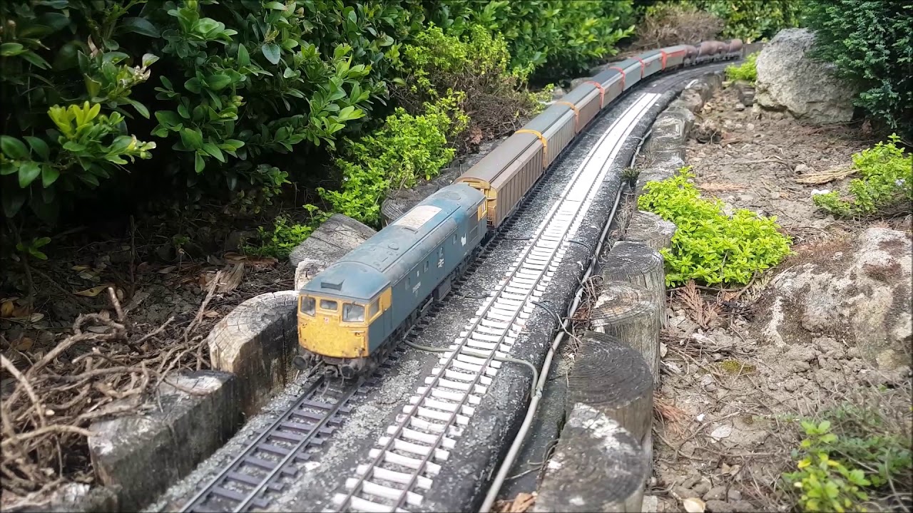 Worsley Dale OO Garden Railway Cab Ride 11 July 2019