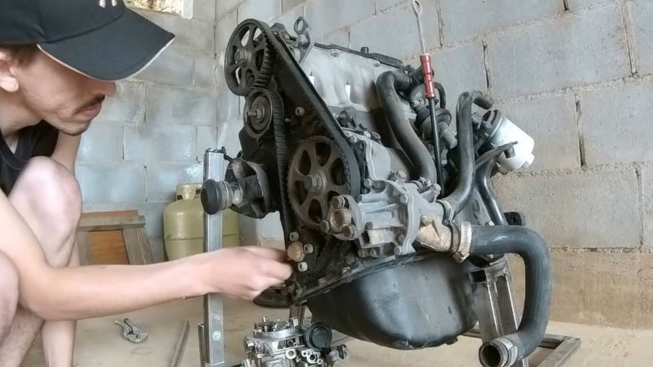 desmontagem completa do motor AP 1.8