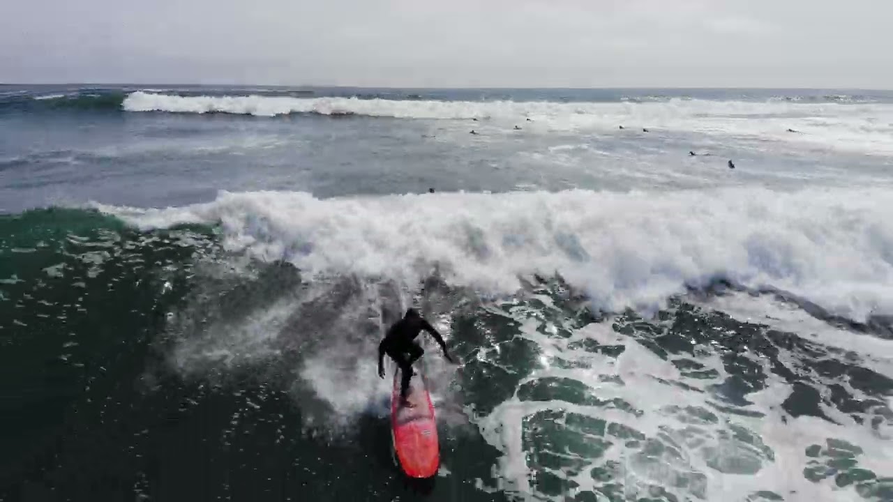 Longboard Surf - Playa Caballeros - Punta Hermosa