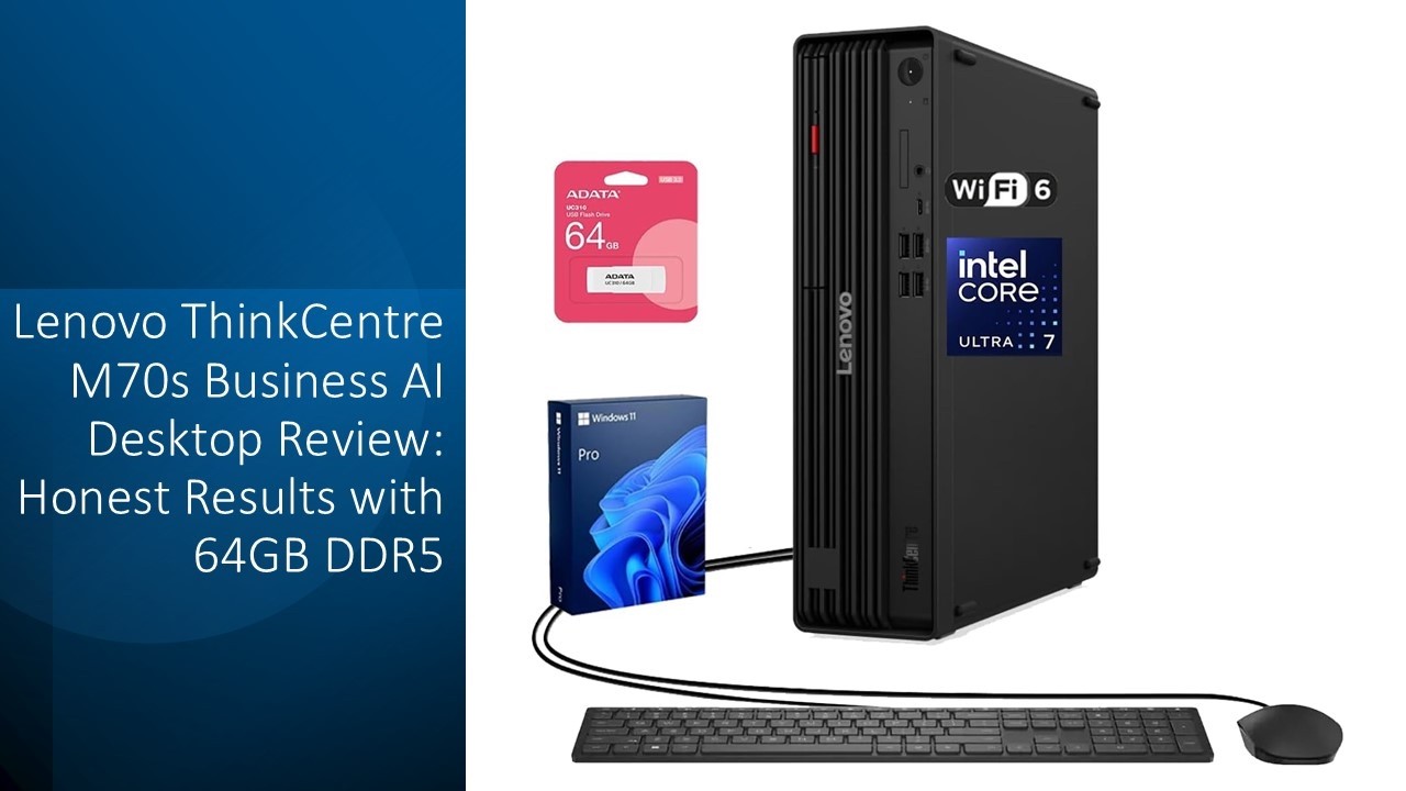Lenovo ThinkCentre M70s Business AI Desktop Review: Honest Results with 64GB DDR5