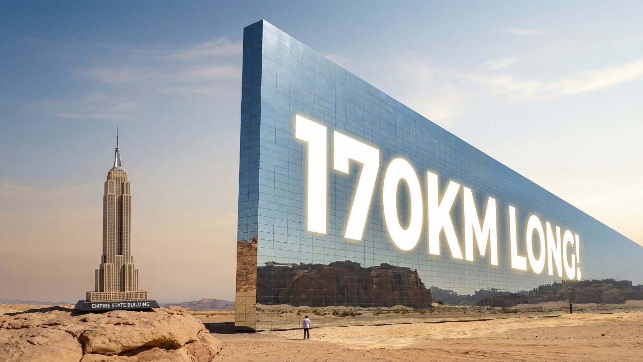 Is This Even Real? Saudi Arabia’s $1 Trillion Mirror City | NEOM