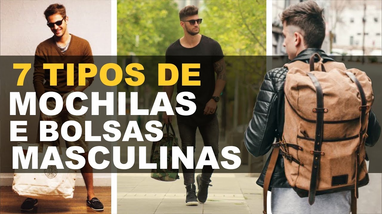 Mochilas e bolsas MASCULINAS