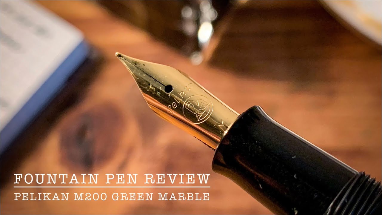 Does it always have to be a gold nib? | Pelikan M200 Green Marble Review