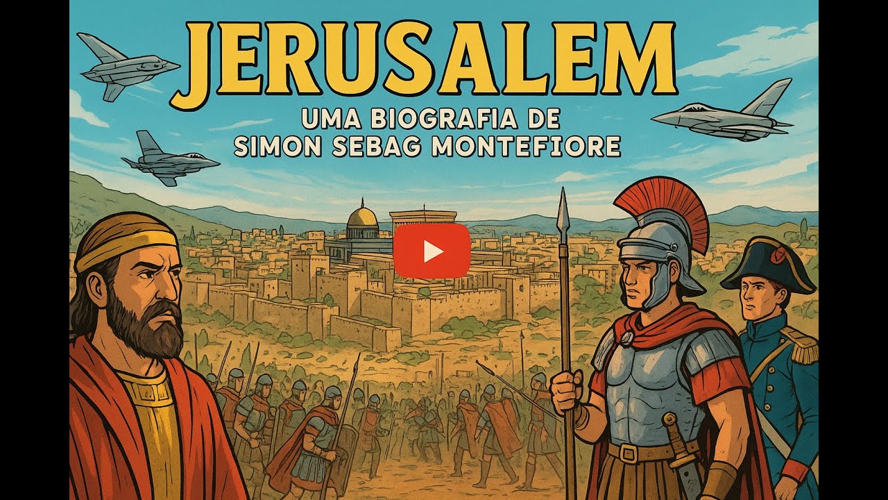 Jerusalém Uma Biografia Simon Sebag Montefiori  Virando as Páginas Armando RIbeiro