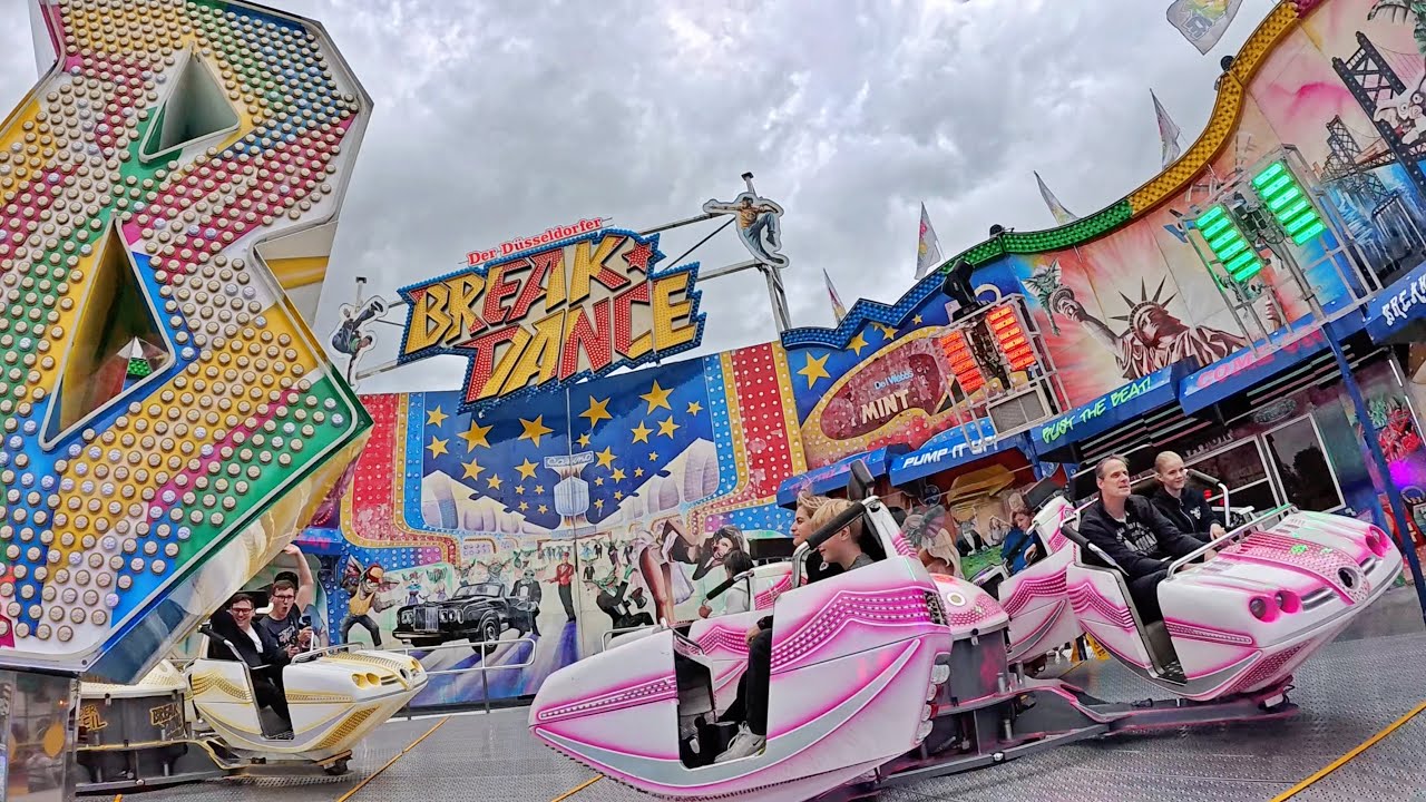 Der Düsseldorfer Break Dance - Bruch | Onride Video | Rheinkirmes Düsseldorf 2024