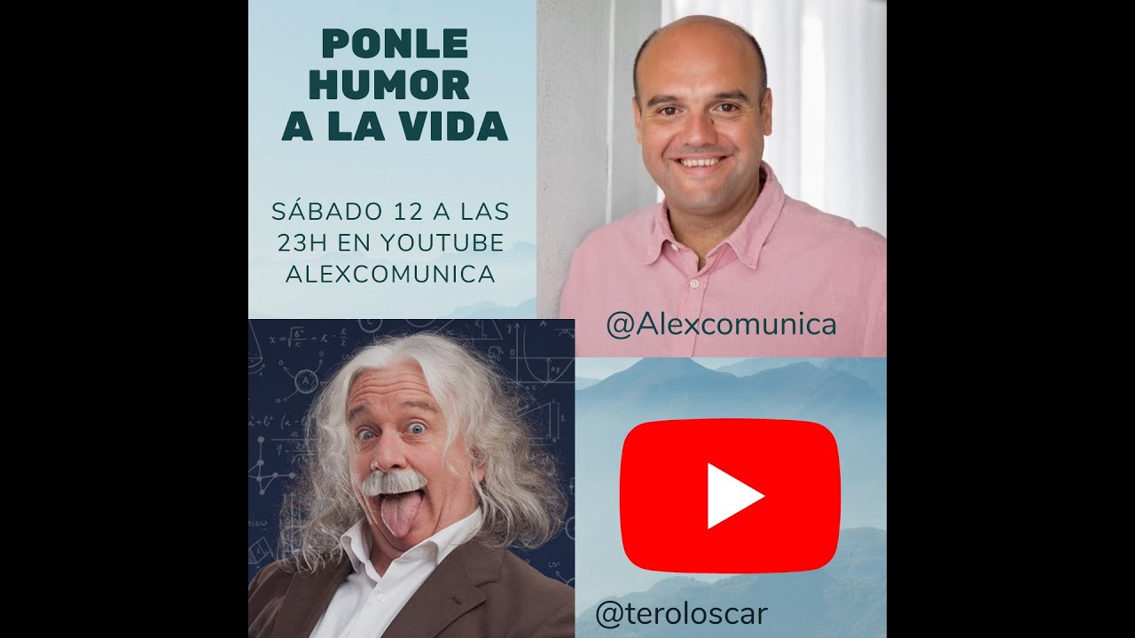 🤣 PONLE HUMOR A LA VIDA, con Oscar Terol 🤣 AlexComunicaTV
