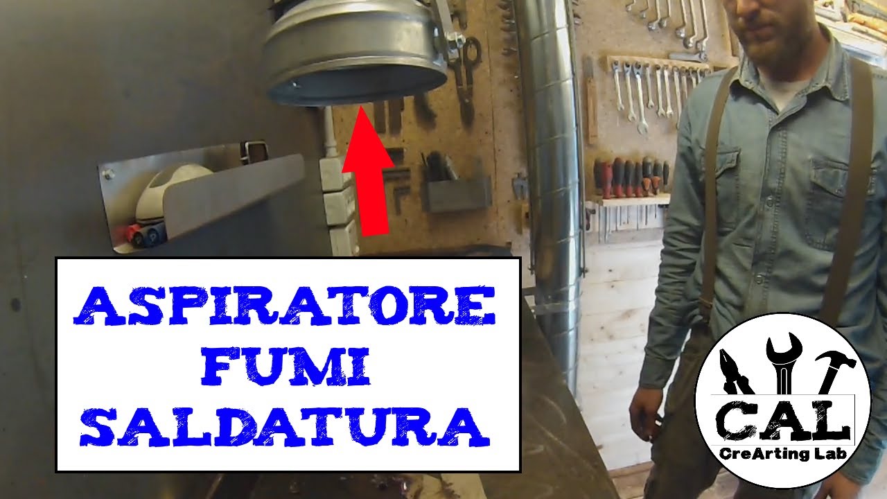 Aspiratore fumi saldatura FaiDaTe / DIY Welding fume extractor
