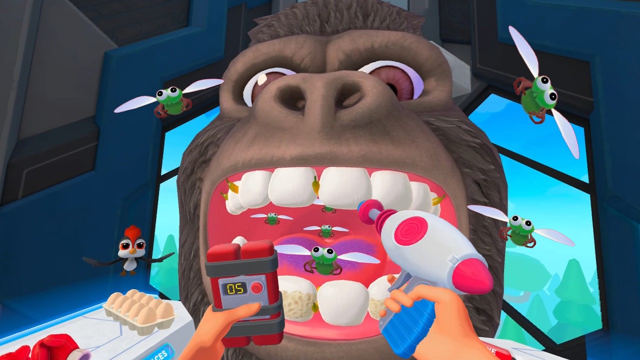 ROMPER DIENTES A GIGANTES (juego VR)