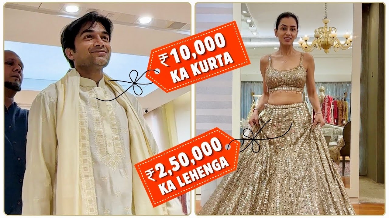 Indian clothes shopping for a big fat Indian wedding coming up #Staytuned | Mr and Mrs GG