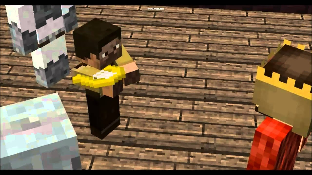 David and Goliath-Minecraft Edition