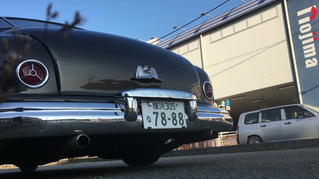 アメ車のグラスパック マフラー のお話　1950年型 リンカーンの場合。＃グラスパック ＃メンテナンス ＃整備 ＃レストア ＃ローライダー ＃ホットロッド ＃レッドスレッド