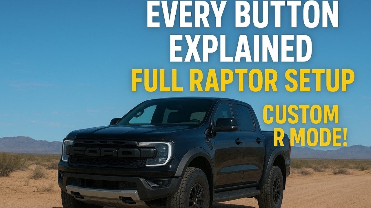 Ranger Raptor Full Walkthrough: Every Button Explained + Custom “R” Mode Setup for Texas Raptor Run