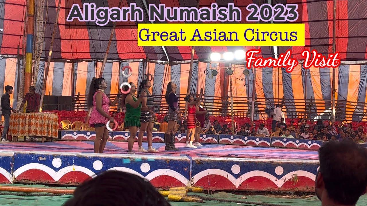 Circus Visit in Aligarh Numaish 2023 | पूरी जानकारी सिर्फ़ एक वीडियो में । Aligarh Exhibition 2023