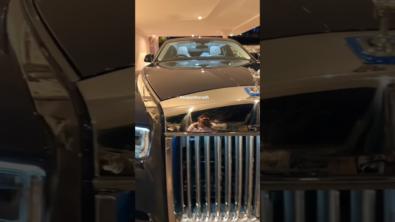DUDLEY SIRISENA ROLLS ROYCE  #rollsroyce #dudleysirisena #car #67srilanka  #luxurycars