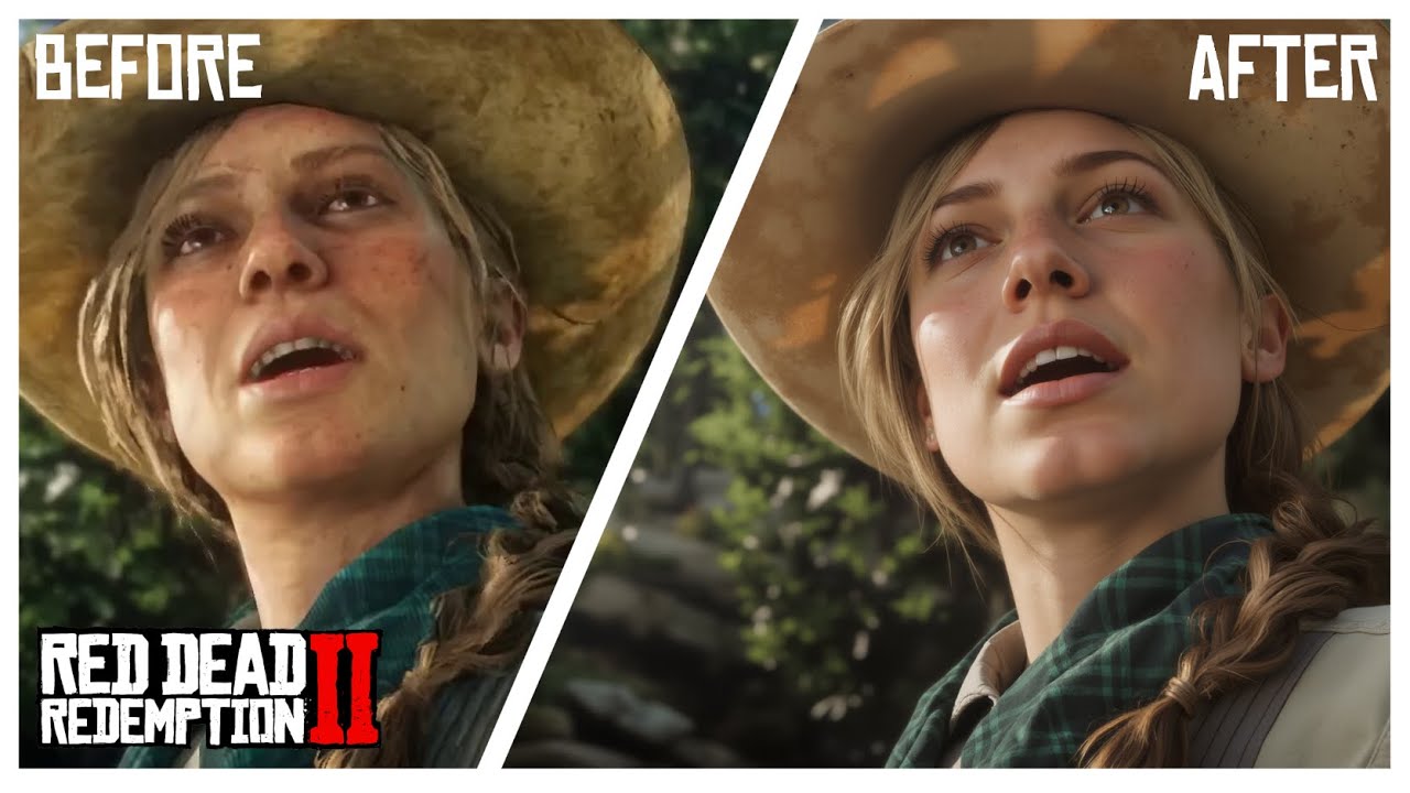Red Dead Redemption 2 &mdash; Next-Gen AI Remaster | Before & After