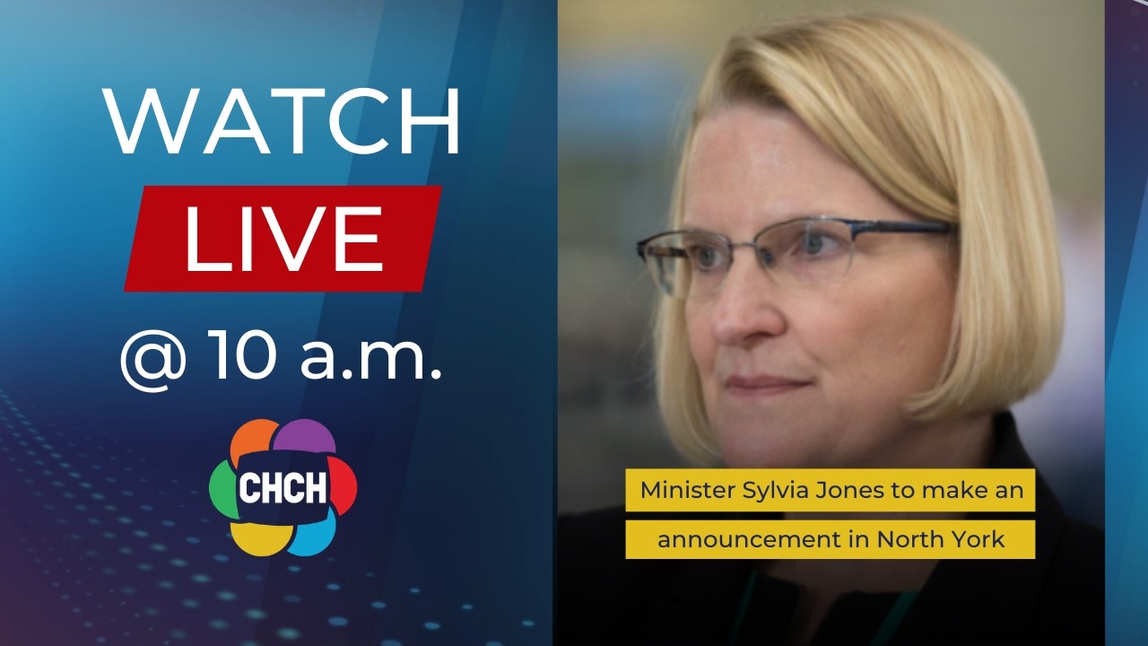 Health Minister Sylvia Jones to make an announcement in North York, Ont.