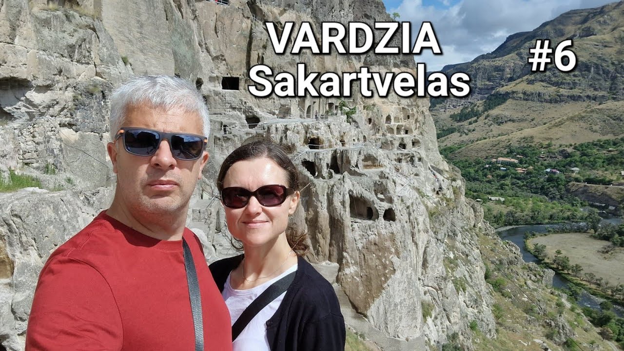 Vardzia - vienuolynas uolose, Borjomi. Keliaujame po Sakartvelą, 6 diena