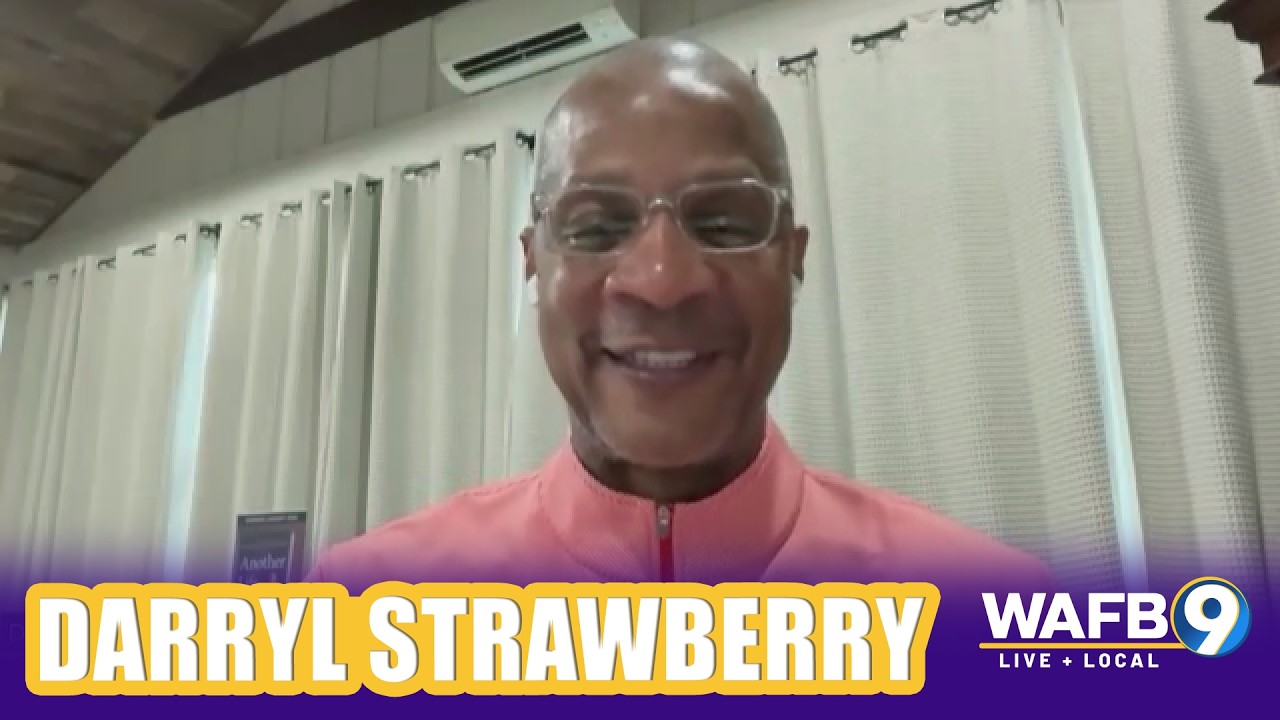 Baseball legend Darryl Strawberry spreads message of faith and overcoming addiction