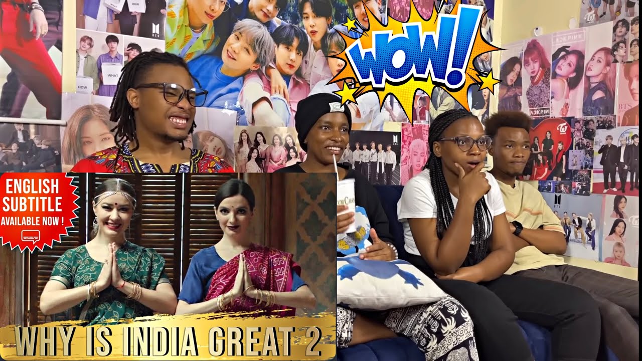 Africans React to WHY IS INDIA GREAT 2  |  भारत महान क्यों है 2 |