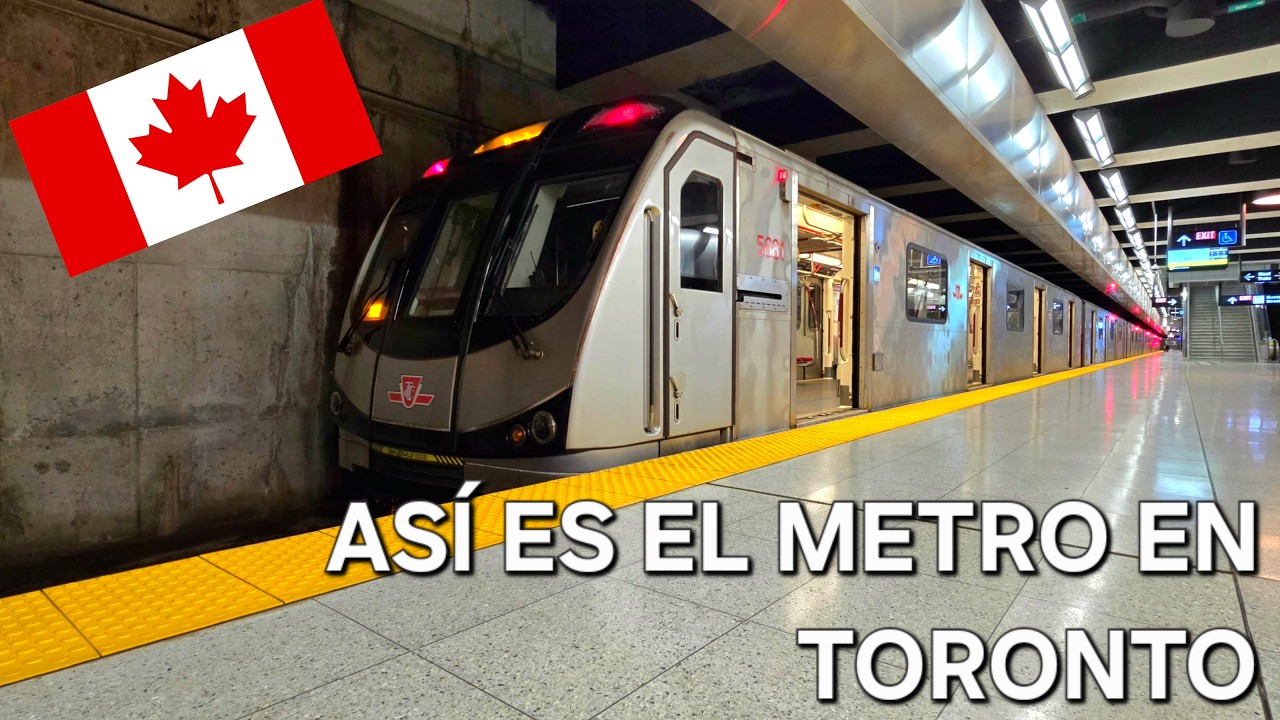 GUÍA COMPLETA TTC 2025: Metro, Bus y Tranvía de Toronto 🇨🇦  | Cómo Moverse FÁCIL y BARATO 😱