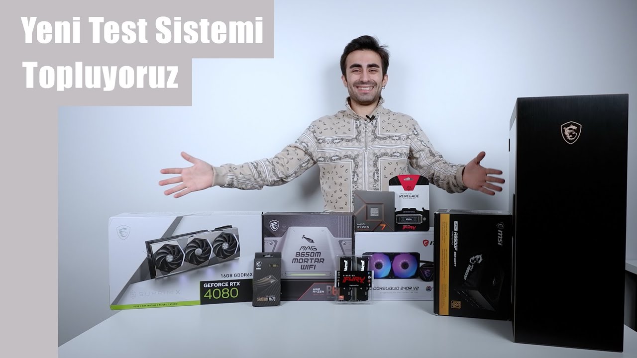 80.000 TL'ye Test Sistemi Topladık - RTX 4080 Suprim X ve Ryzen 7 7700X!