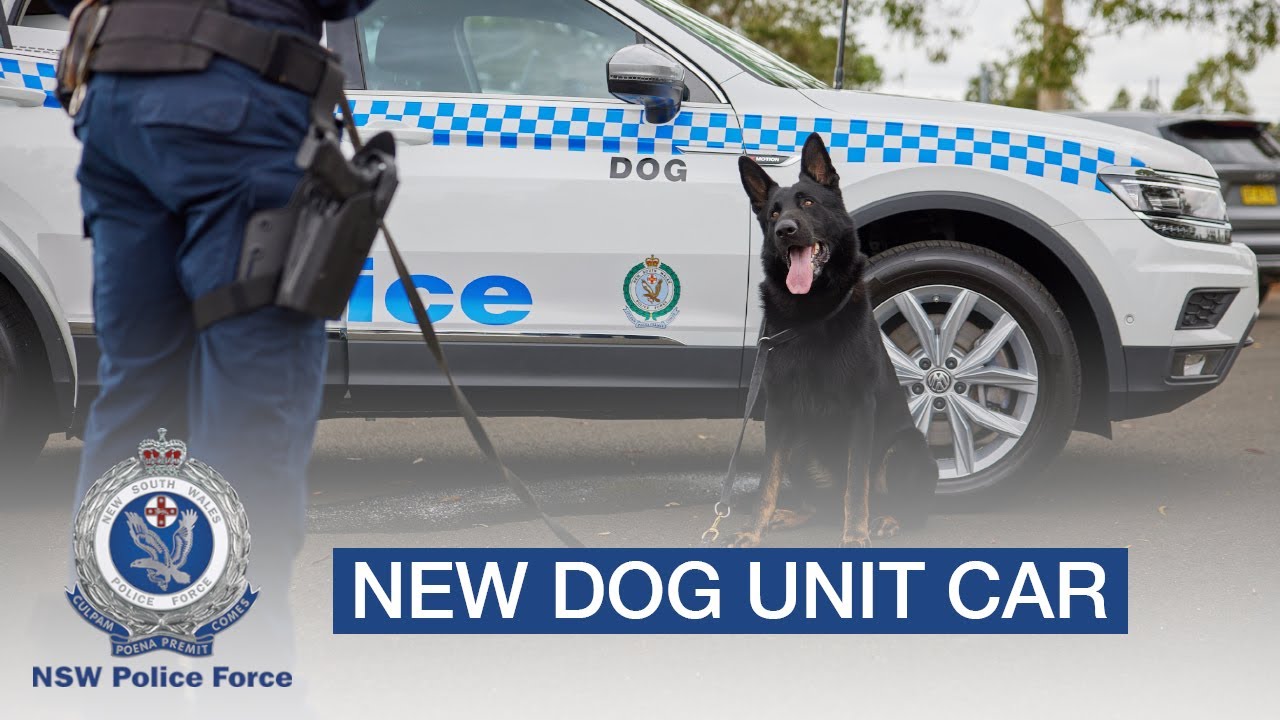 NSW Police Force unveil new Dog Unit car - NSW Police Force