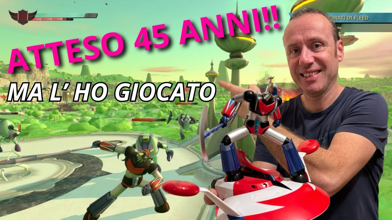CHE EMOZIONE 45 ANNI DI ATTESA! MA L' HO GIOCATO GAMEPLAY UFO ROBOT GOLDRAKE - IL BANCHETTO DEI LUPI