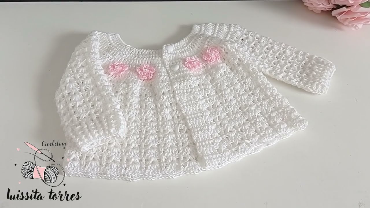 Te Encantará Tejer este Patrón de Ganchillo Fácil y Rápido de Hacer 👌 ¡ Paso a Paso! Crochet Bebé