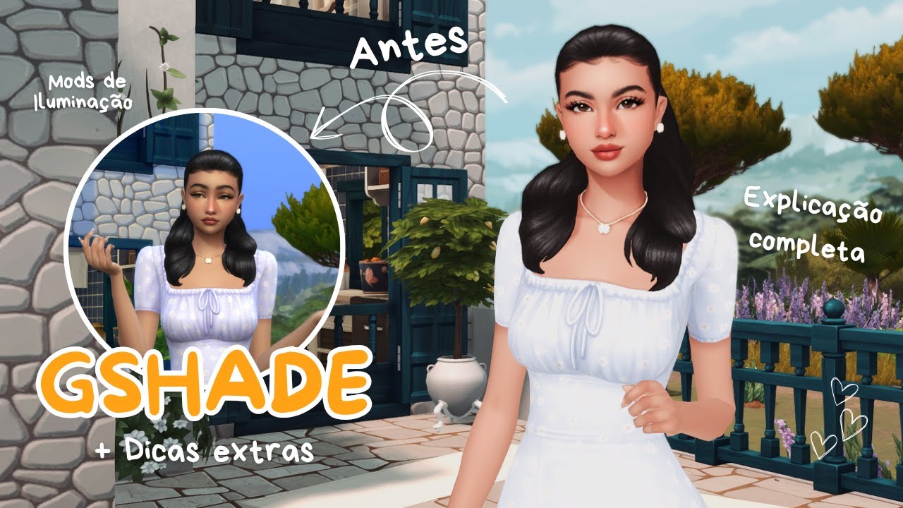 GSHADE no THE SIMS 4: Iluminação PERFEITA + MODS e DICAS! 2025💗😍