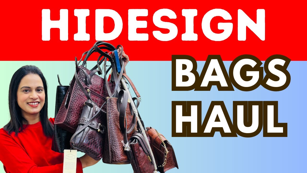 HIDESIGN WOMEN&rsquo;S SLING BAG REVIEW | TOTE & SHOULDER BAGS HAUL| AMAZON BLACK FRIDAY CYBER MONDAY 2025