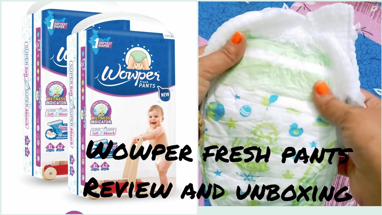 Wowper fresh pants diaper..Review and unboxing.# budget friendly @TheHappyparcel
