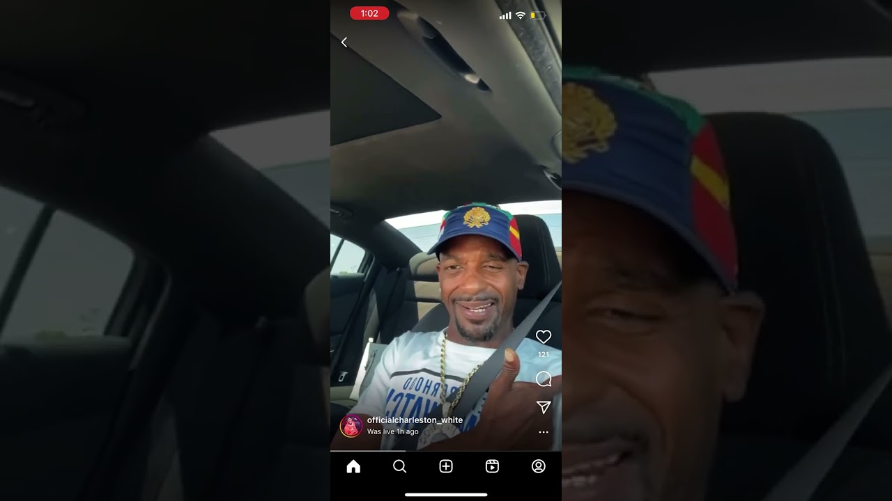 Charleston white clowns bricc baby and c Mac for hanging with gay crip