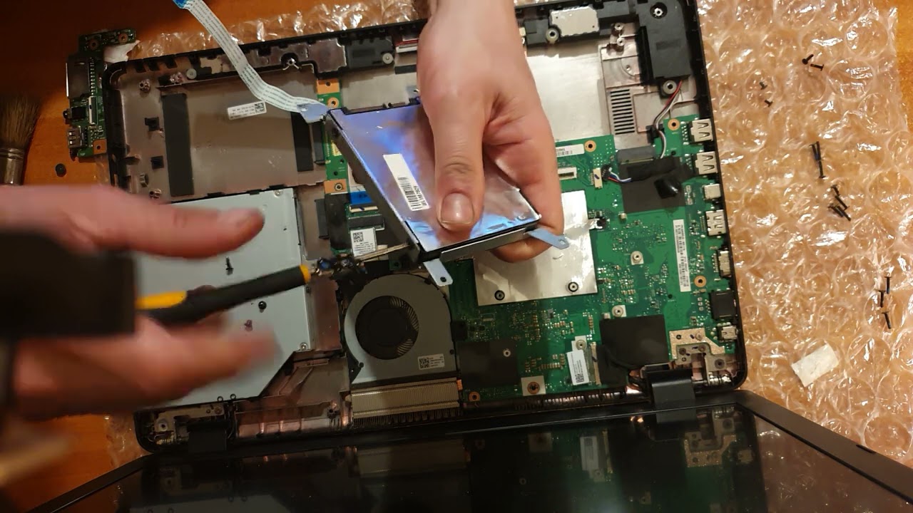 Asus a541u how upgrade hdd - ssd