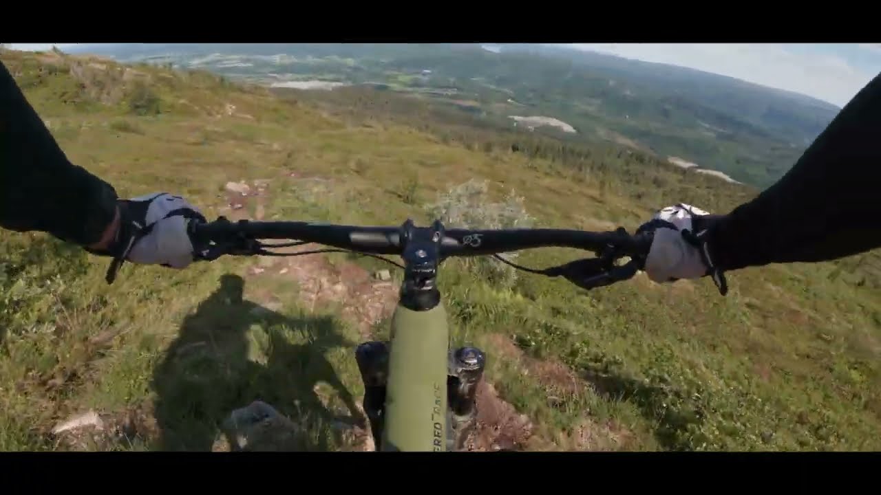 Mountain bike at Vassfjellet
