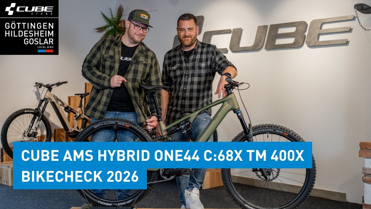 CUBE AMS Hybrid ONE44 C:68X TM – Leicht, stark, unschlagbar auf jedem Trail!