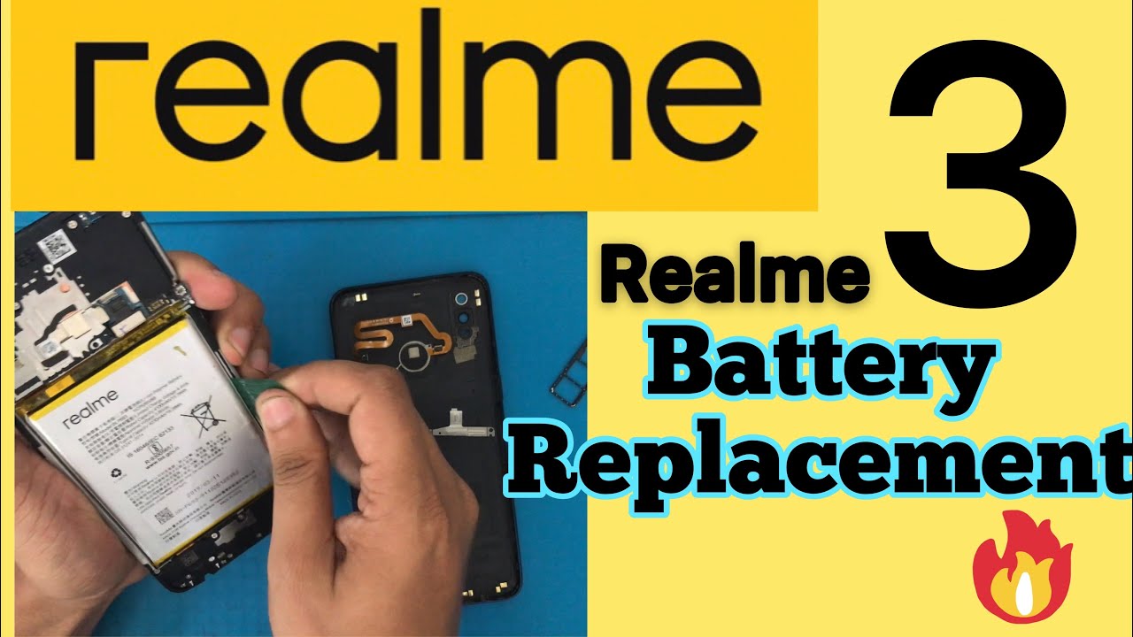 Realme 3 battery replacement | how to change realme3 battery #realme #realme3 #battery 