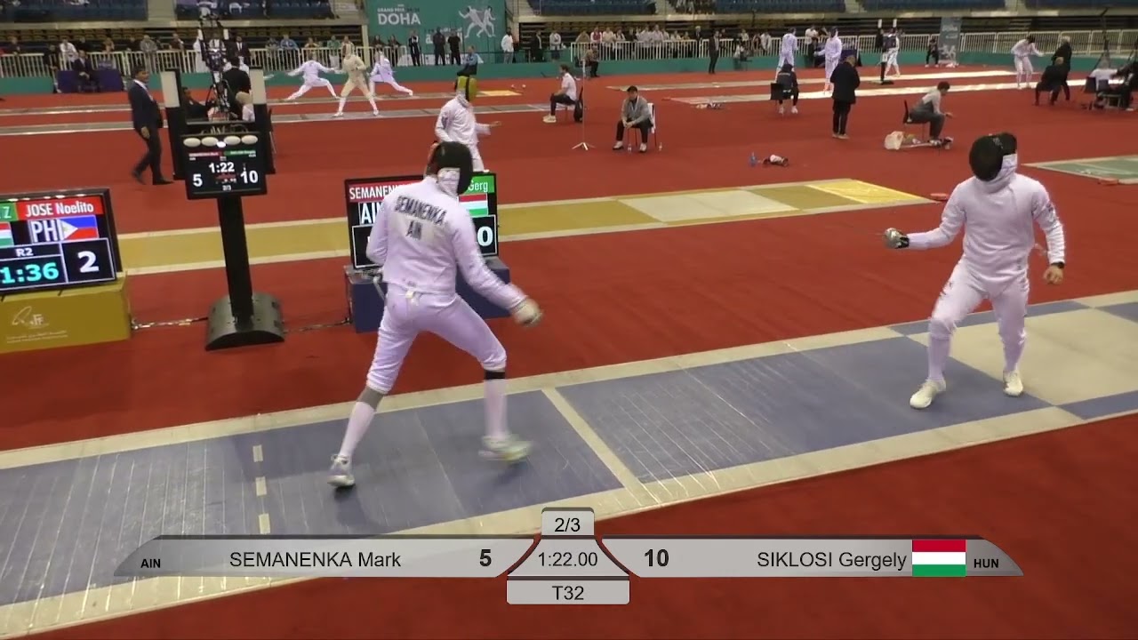 2025 387 T32 01 M E Individual Doha QAT GP BLUE SIKLOSI HUN vs SEMANENKA AIN