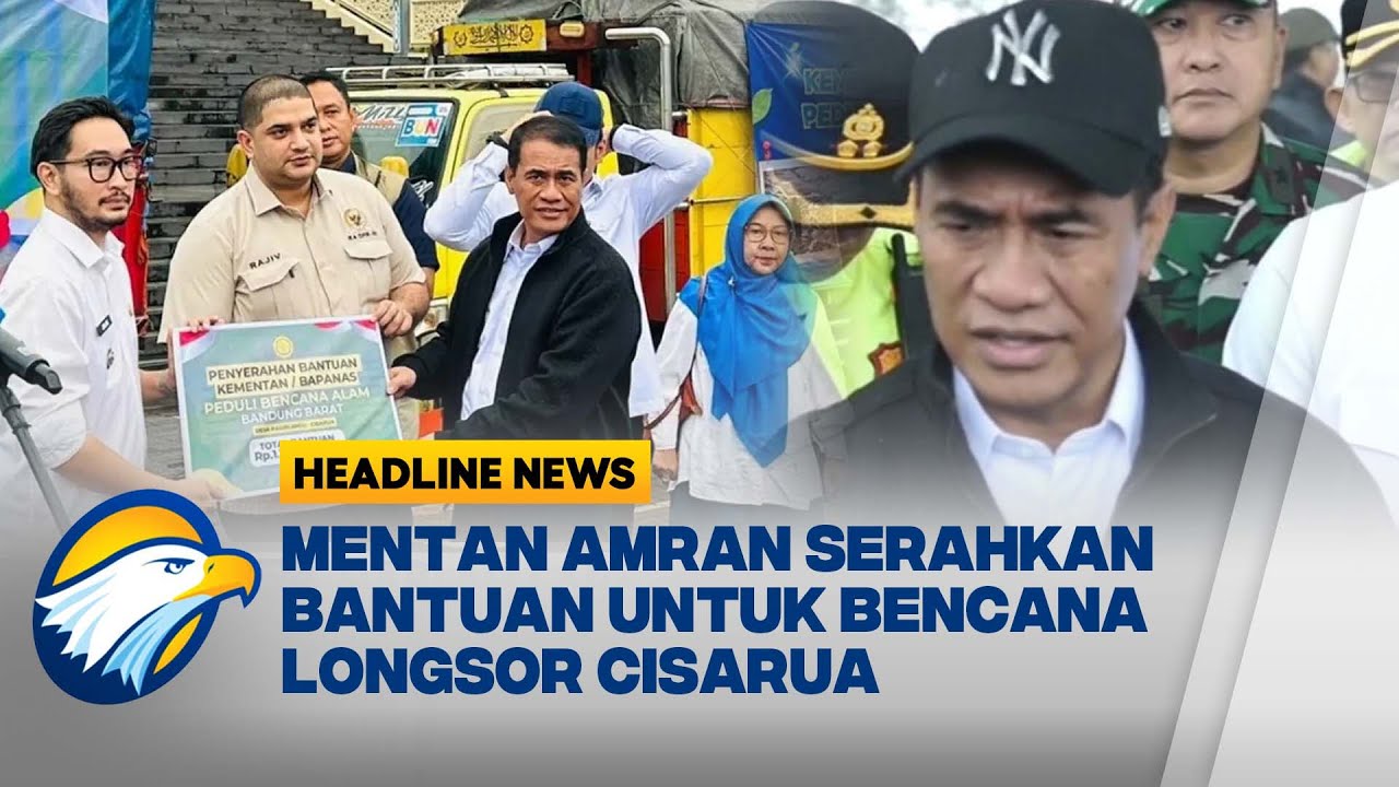 [HEADLINE NEWS 31/01] Menteri Amran Berikan Ganti Rugi dan Bantuan untuk Petani Korban Longsor