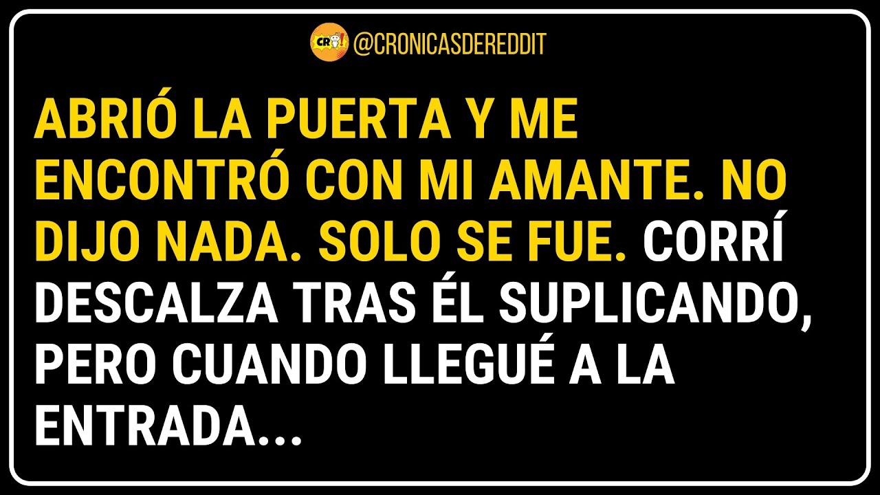 Entró, lo VIO TODO… y nunca VOLVIÓ a HABLAR