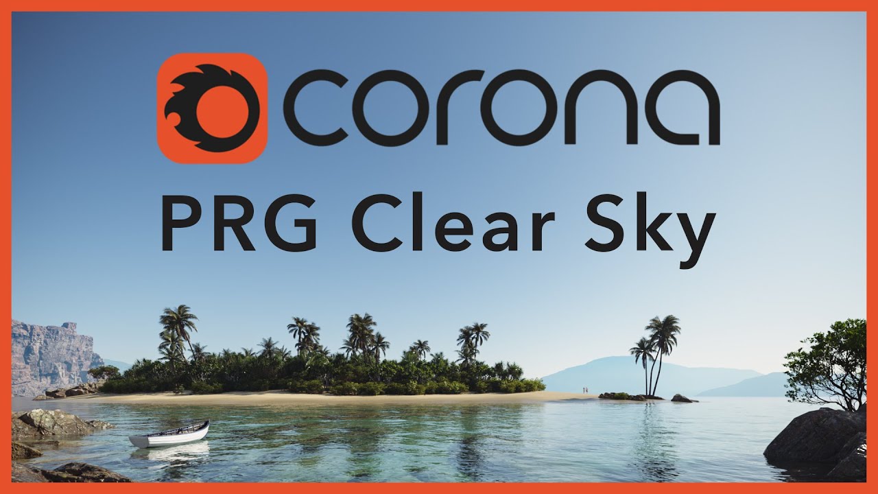 NOVEDADES Corona Renderer 7 PRG Clear Sky