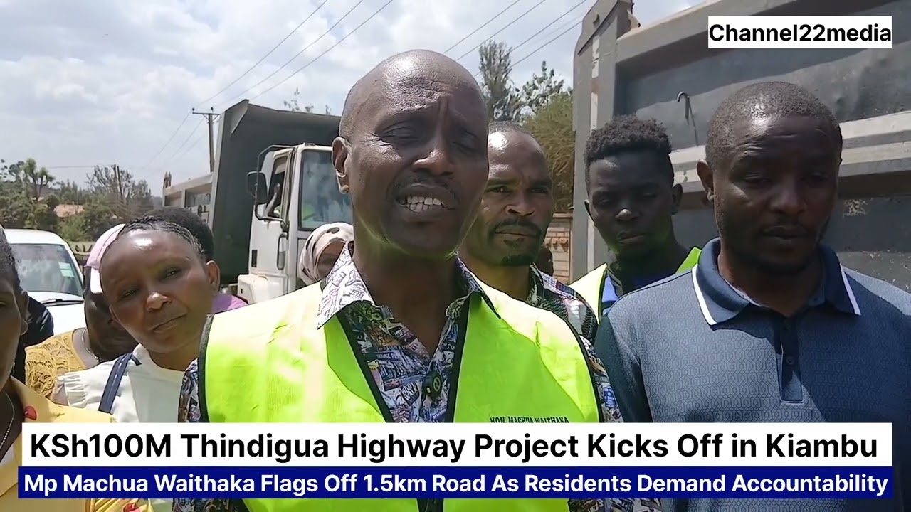 Govt Launches KSh100M Thindigua Highway Project in Kiambu