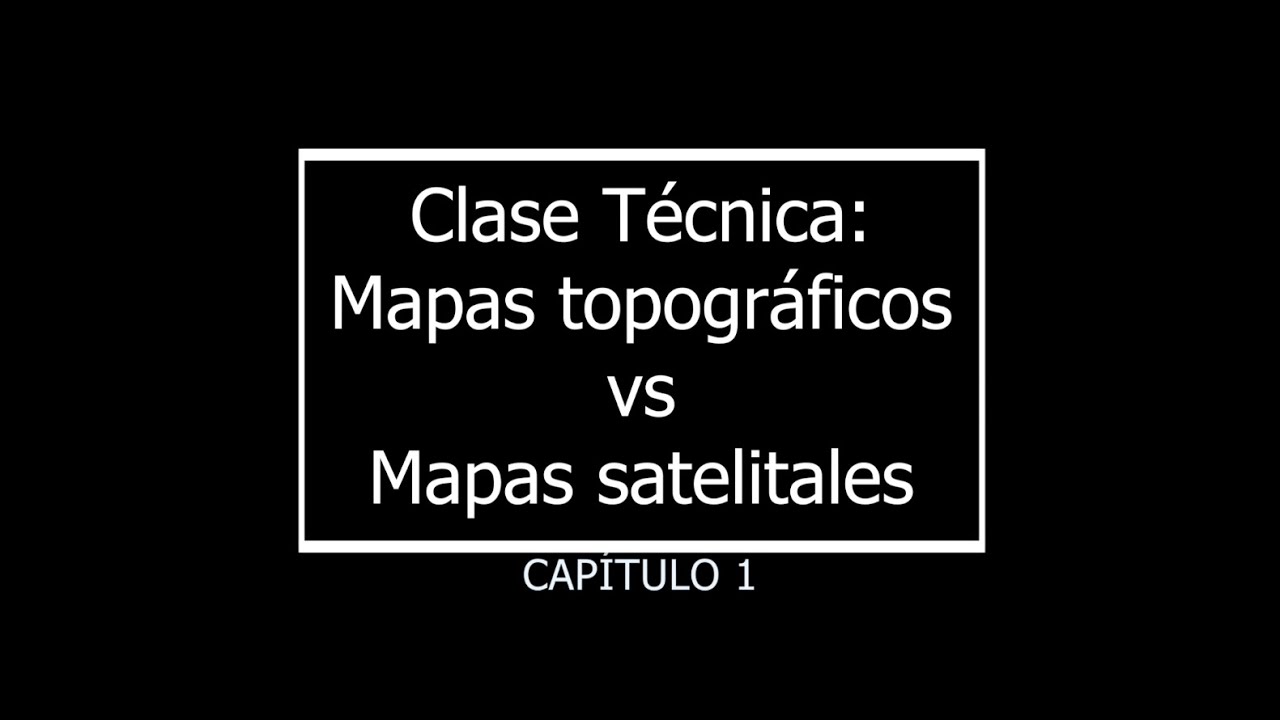 NO TE PIERDAS con los MAPAS TOPOGRÁFICOS. Clase técnica 1. Vlog 11