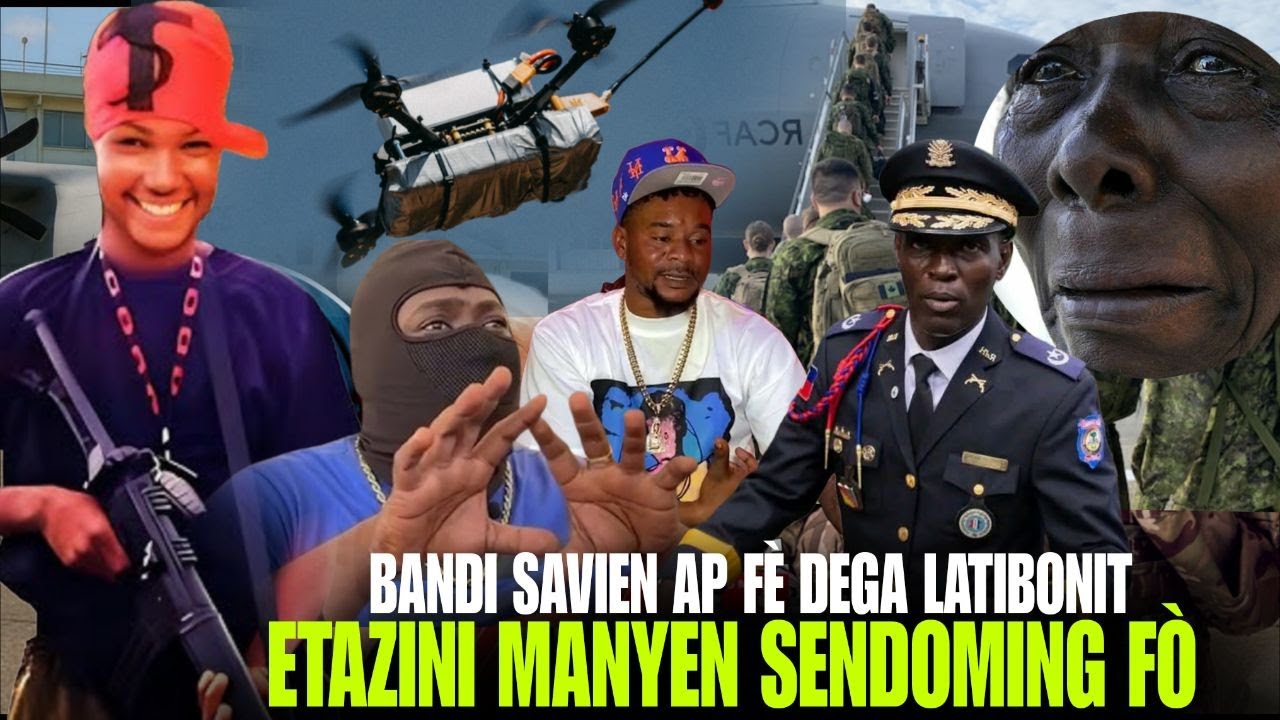 Drone anba Lavil, Bandi Savyen ap frape, Bandi yo depase liy Wouj, Lanm&ograve; San jou Klase Solda li yo !