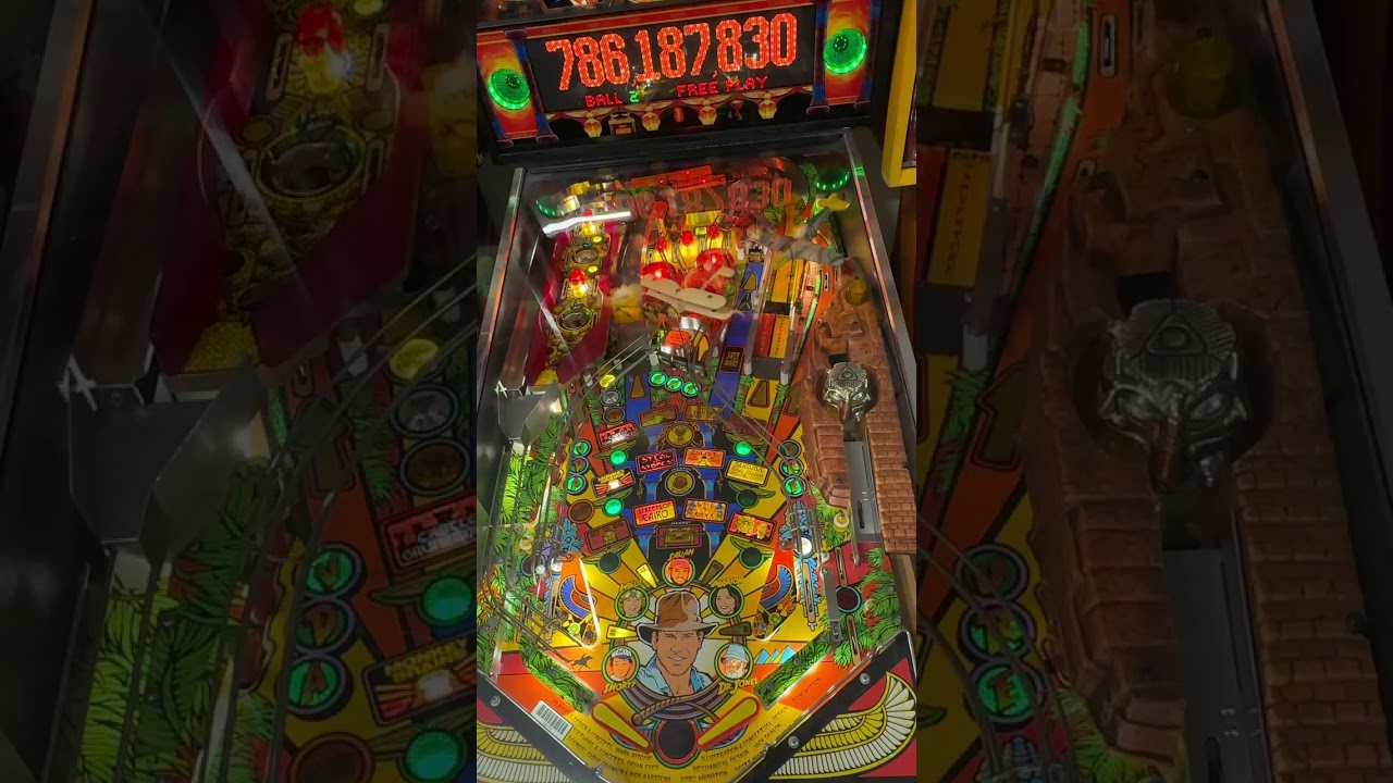Indiana jones pinball eternal life multiball x 2