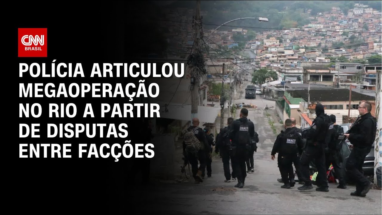 Análise: Polícia articulou megaoperação no Rio a partir de disputas entre facções | CNN PRIME TIME